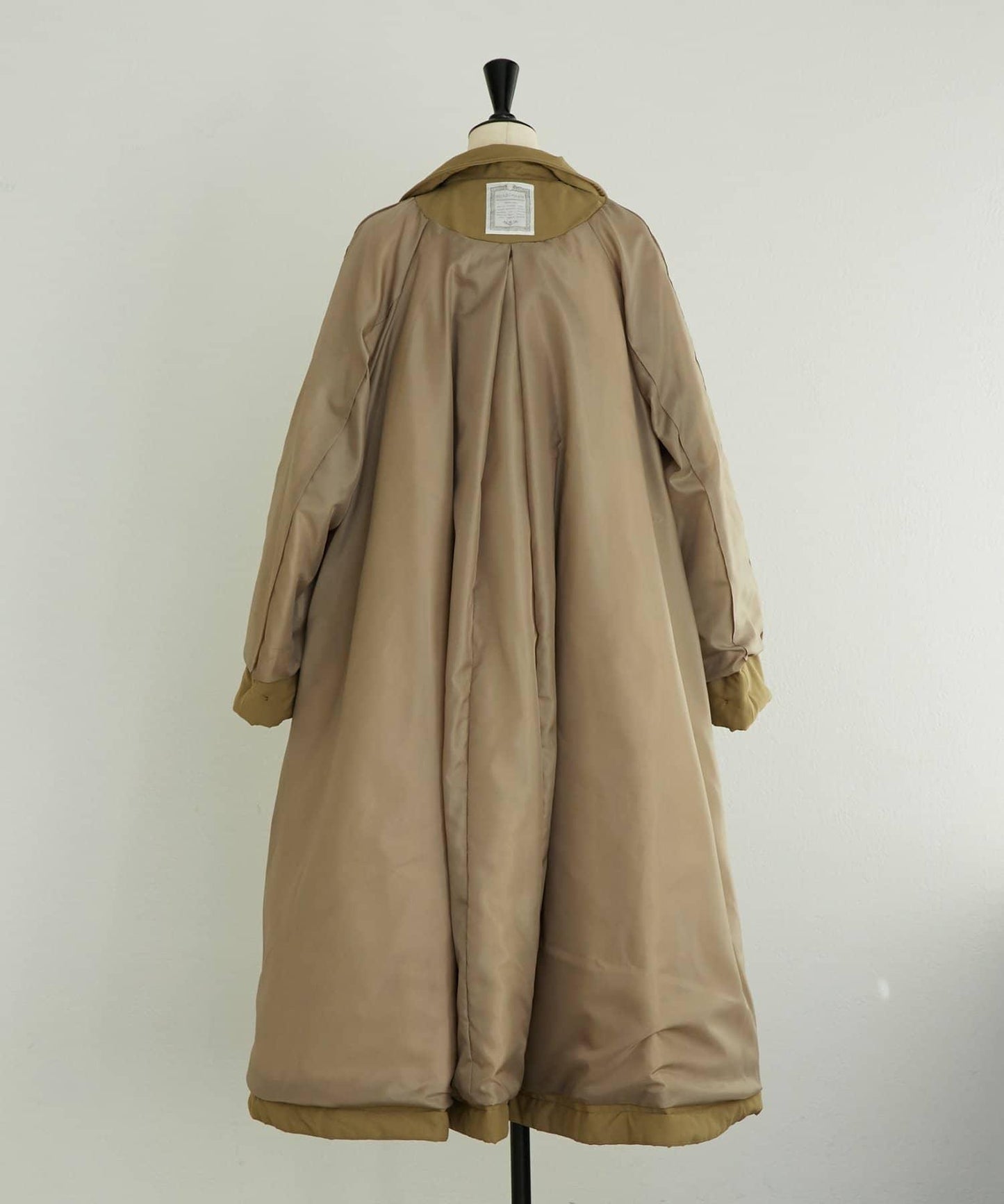 加棉單排扣大衣