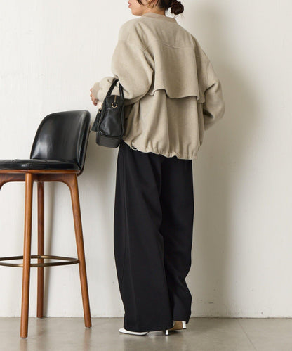 背部荷葉邊夾克