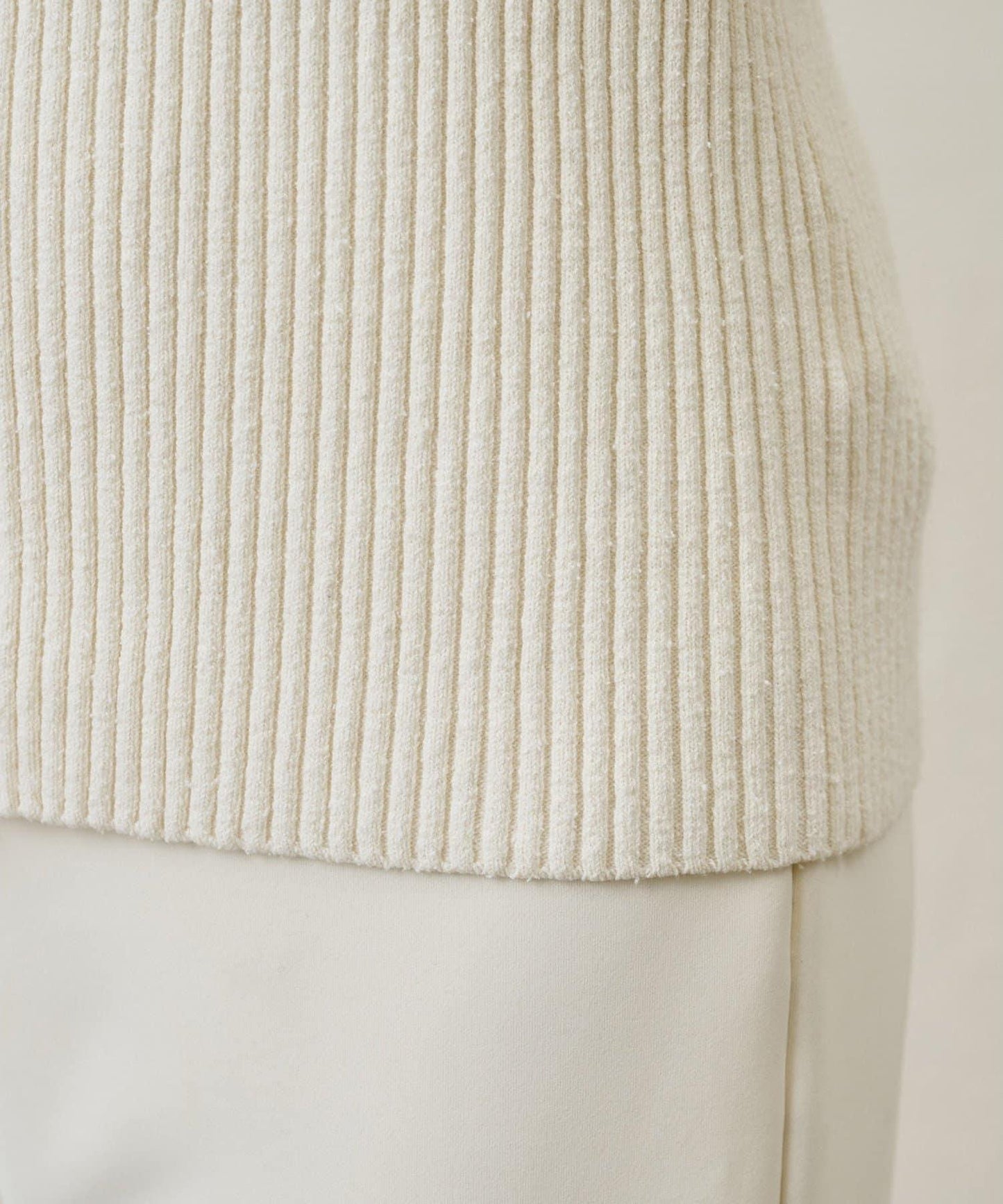 RAW SILK 羅紋開衫