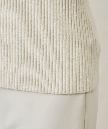 RAW SILK 羅紋開衫