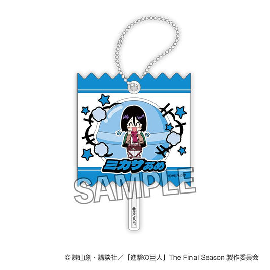 《進擊的巨人》DOTABATA！包裝亞克力鑰匙扣 米卡莎