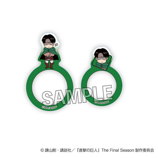 《進擊的巨人》DOTABATA！指尖透明戒指 利威爾