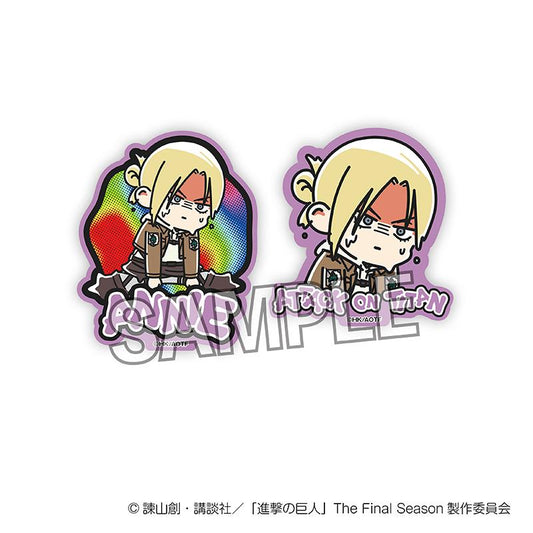 《進擊的巨人》ATSUI貼紙套裝 阿尼