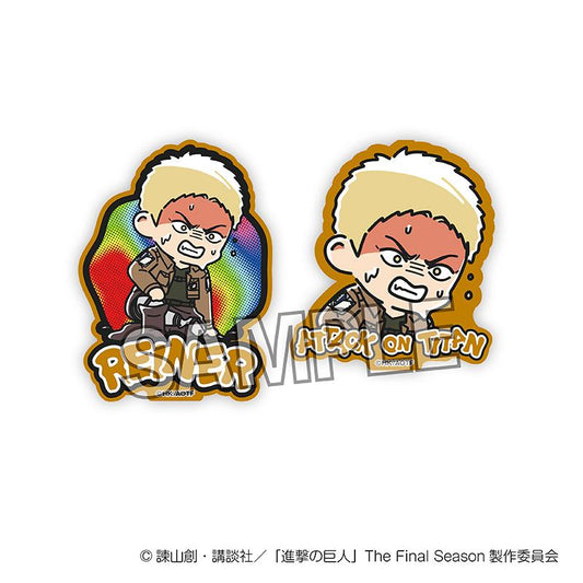 《進擊的巨人》ATSUI貼紙套裝 萊納