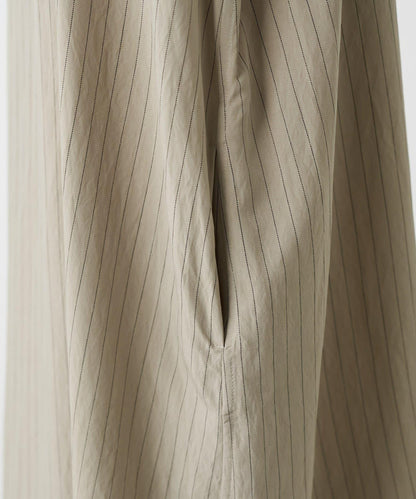 袖口針織襯衫連衣裙