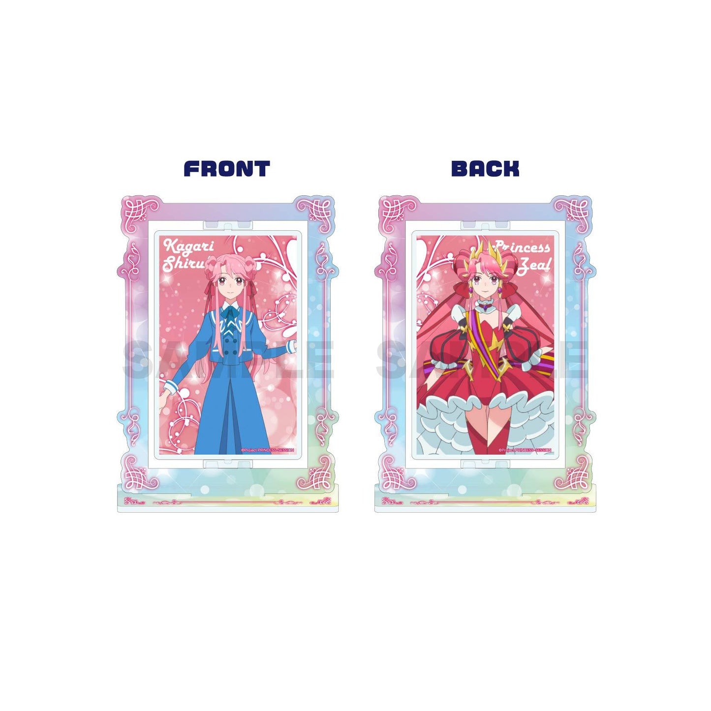 プリンセッション・オーケストラ_回転アクリルスタンド / プリンセス・ジール 翻譯結果： プリンセッション・オーケストラ_旋轉亞克力立牌 / 公主吉爾