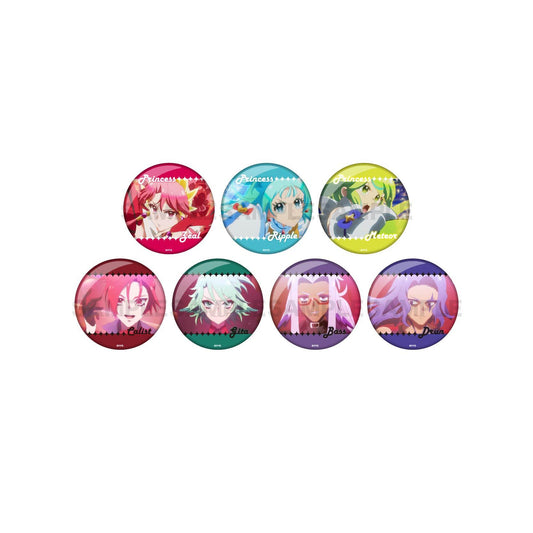 プリンセッション・オーケストラ_トレーディング缶バッジ / 全7種（コンプリートBOX）【BOX/7個入り】 翻譯結果： プリンセッション・オーケストラ 隨機徽章 / 共7款（全套BOX）【BOX/7個裝】