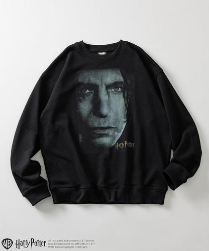 Harry Potter/《哈利·波特》 斯內普正面印花圓領衛衣