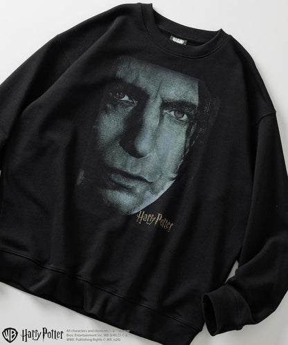 Harry Potter/《哈利·波特》 斯內普正面印花圓領衛衣