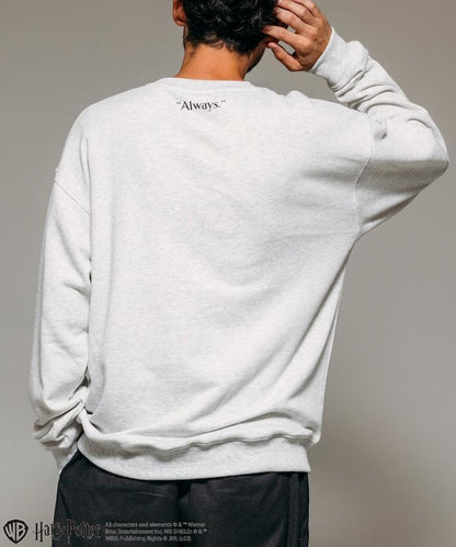 Harry Potter/《哈利·波特》 斯內普正面印花圓領衛衣