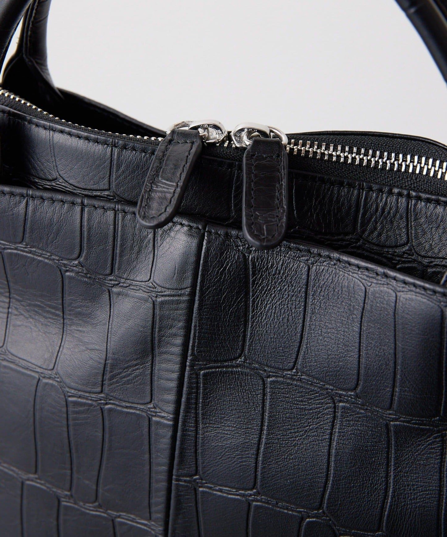 《本革/2way/A4尺寸兼容》雙口袋波士頓包L