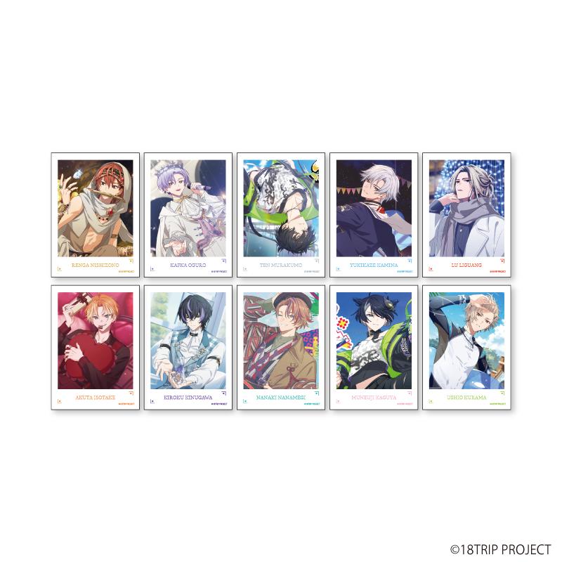 18TRIP_迷你照片07/全套（共10種）（官方插畫）【全套／10個裝】