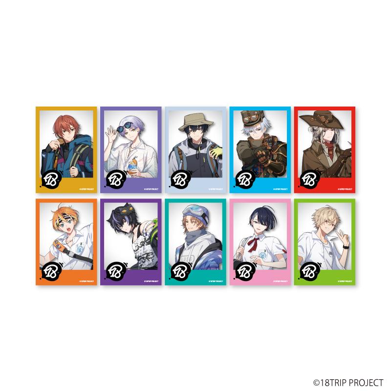 18TRIP_迷你照片05/全套（共10種）（官方插畫）【全套／10個裝】