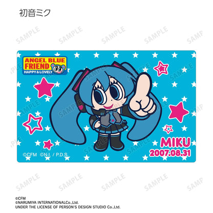 《初音未來》_ANGEL BLUE聯名 全新繪製 交易卡貼紙（單品/全套BOX）【BOX/12包入】