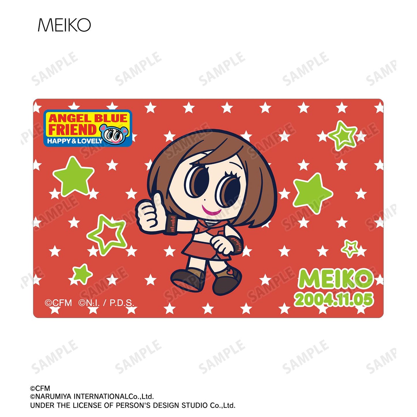 《初音未來》_ANGEL BLUE聯名 全新繪製 交易卡貼紙（單品/全套BOX）【BOX/12包入】