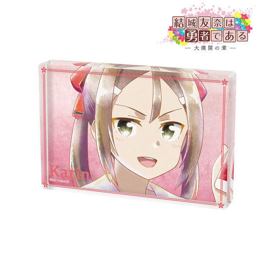 《結城友奈是勇者》 -大滿開之章- 三好夏凜 Ani-Art aqua label 第二彈 亞克力擺件 ver.A