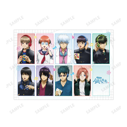 3年Z組銀八老師_新繪插圖 合集 耳機ver. A5插畫卡