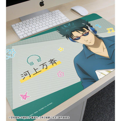 3年Z組銀八老師 新繪 河上萬齋 耳機版 多功能桌墊