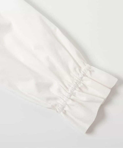 蕾絲領結飾襯衫