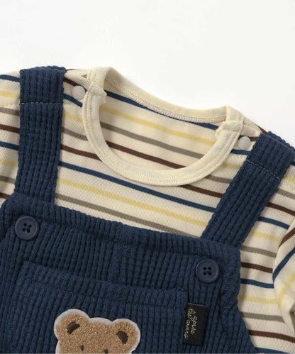 揹帶褲風格連體衣