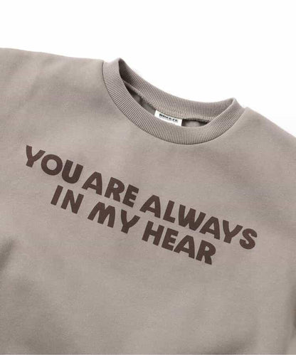 袖部提花人造毛絨拼接衛衣