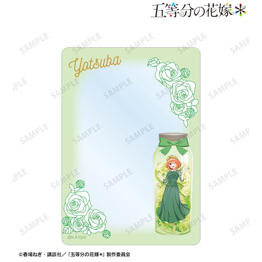 《五等分的新娘》＊_新繪中野四葉永生花瓶ver. B8硬質卡套