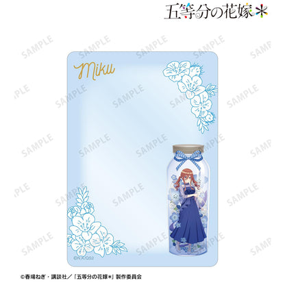 《五等分的新娘》＊_新繪中野三玖永生花版B8硬質卡套