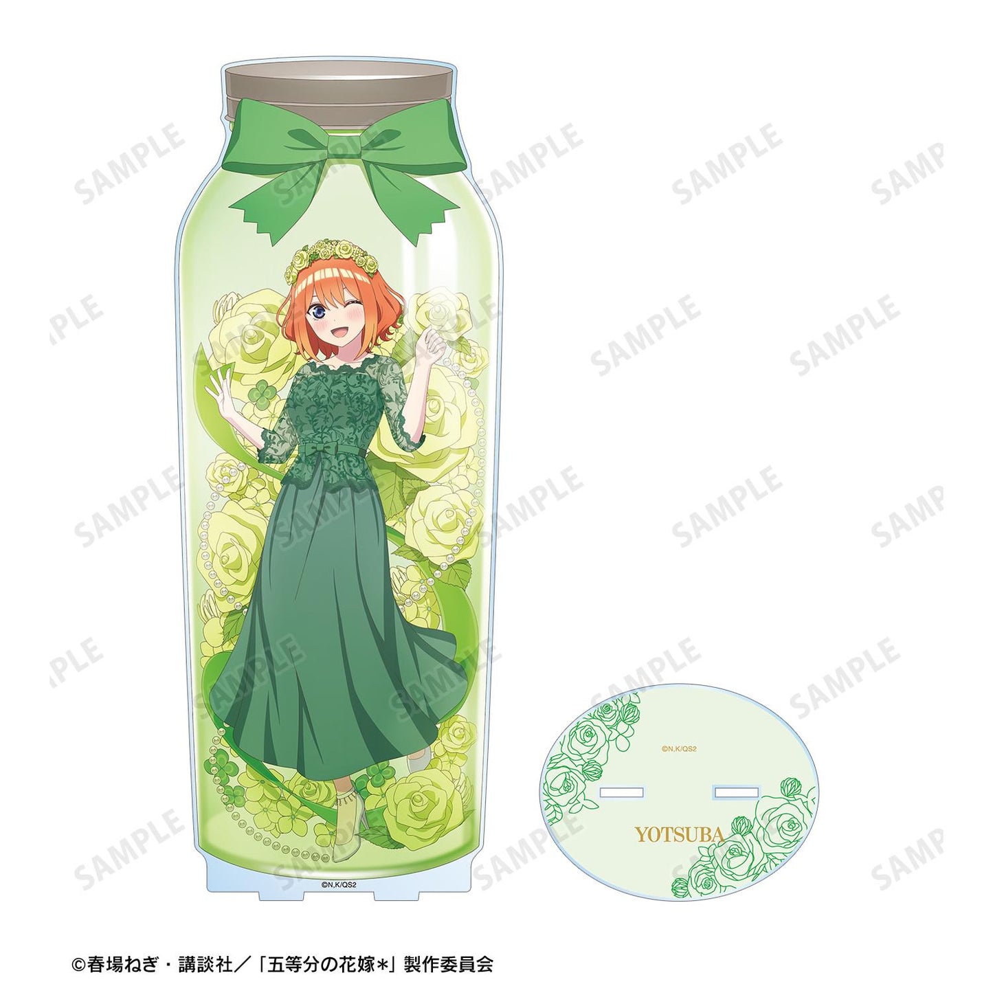 《五等分的新娘》＊_新繪中野四葉植物標本ver.特大亞克力立牌
