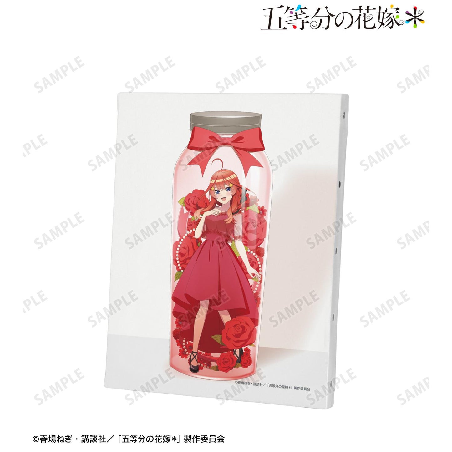 《五等分的新娘》＊_新繪 中野五月 乾花瓶ver. F0號畫布板