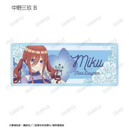 《五等分的新娘》＊_新繪花卉標本ver. 隨機亞克力姓名牌（單品/全套BOX/10包入）