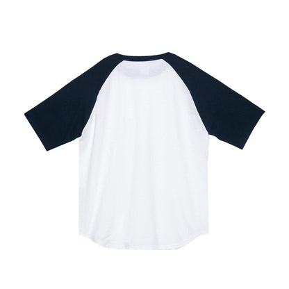 《初音未來》_(尺碼/XL)_ANGEL BLUE聯名 全新繪製《初音未來》 Art by 甘春わすれ 拼色插肩袖T恤 ver.B男女同款