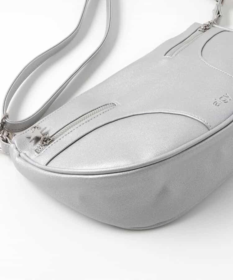 拉鍊設計單肩包