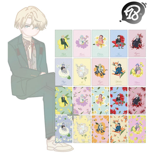 18TRIP_隨機 Botania 插畫卡 ver.B（單品/全套BOX）【全套BOX/20個裝】