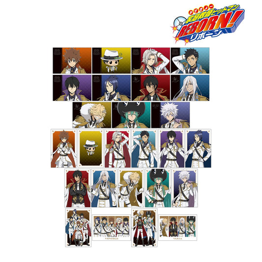 《家庭教師HITMAN REBORN!》全新繪製白色服裝版 隨機明信片（單品/全套BOX）【BOX/26包入】