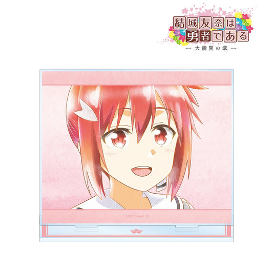 《結城友奈是勇者》 -大滿開之章-_結城友奈 Ani-Art aqua label 第2彈 大號亞克力立牌 ver.A