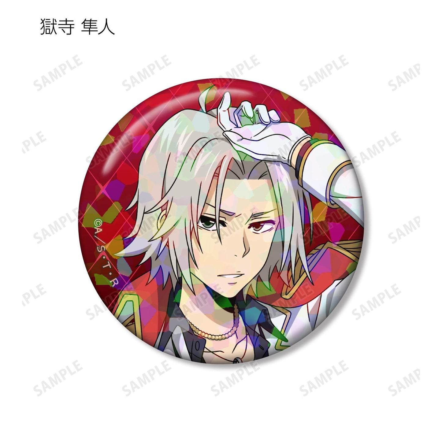 《家庭教師HITMAN REBORN!》全新繪製 白色服裝ver. 交易全息徽章（單位/全套BOX）【BOX/11包入】