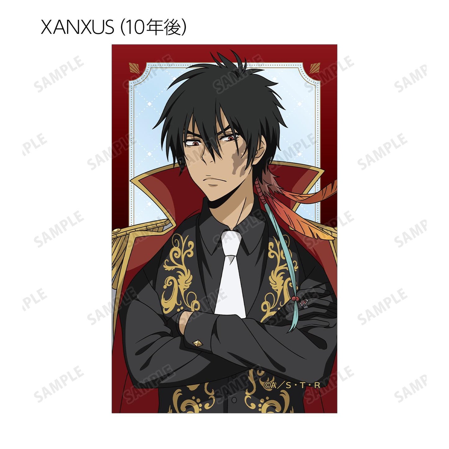 《家庭教師HITMAN REBORN!》全新繪製白色服裝版 便攜式透明收藏卡（單位/全套BOX）【BOX/內含11包】