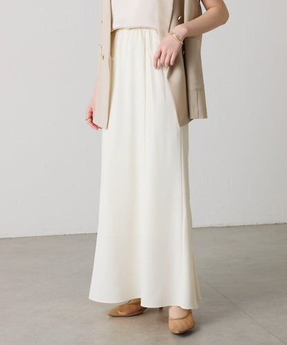 【身体のラインを拾わない/リバイバル】ジャージマーメードスカート/セットアップ