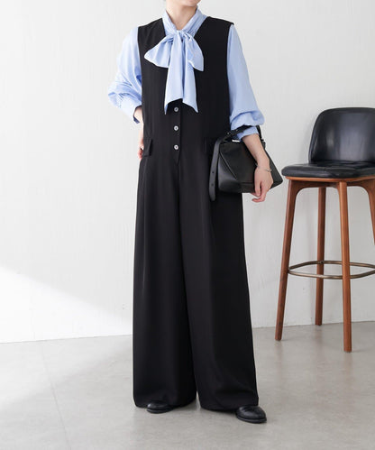 【顯瘦】馬甲連體褲/禮服