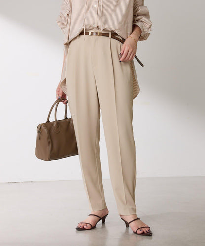 【減重3kg褲/復刻版】針織修身錐形褲/禮服