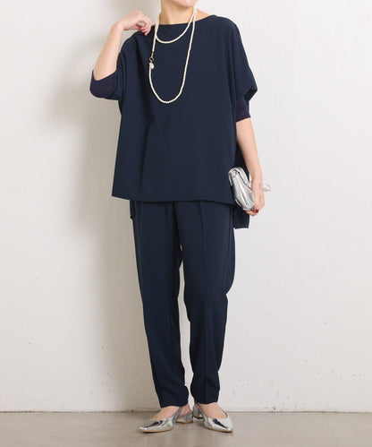 【減重3kg褲/復刻版】針織修身錐形褲/禮服