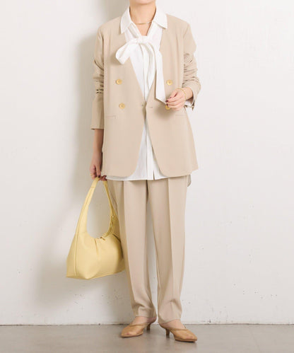 【減重3kg褲/復刻版】針織修身錐形褲/禮服