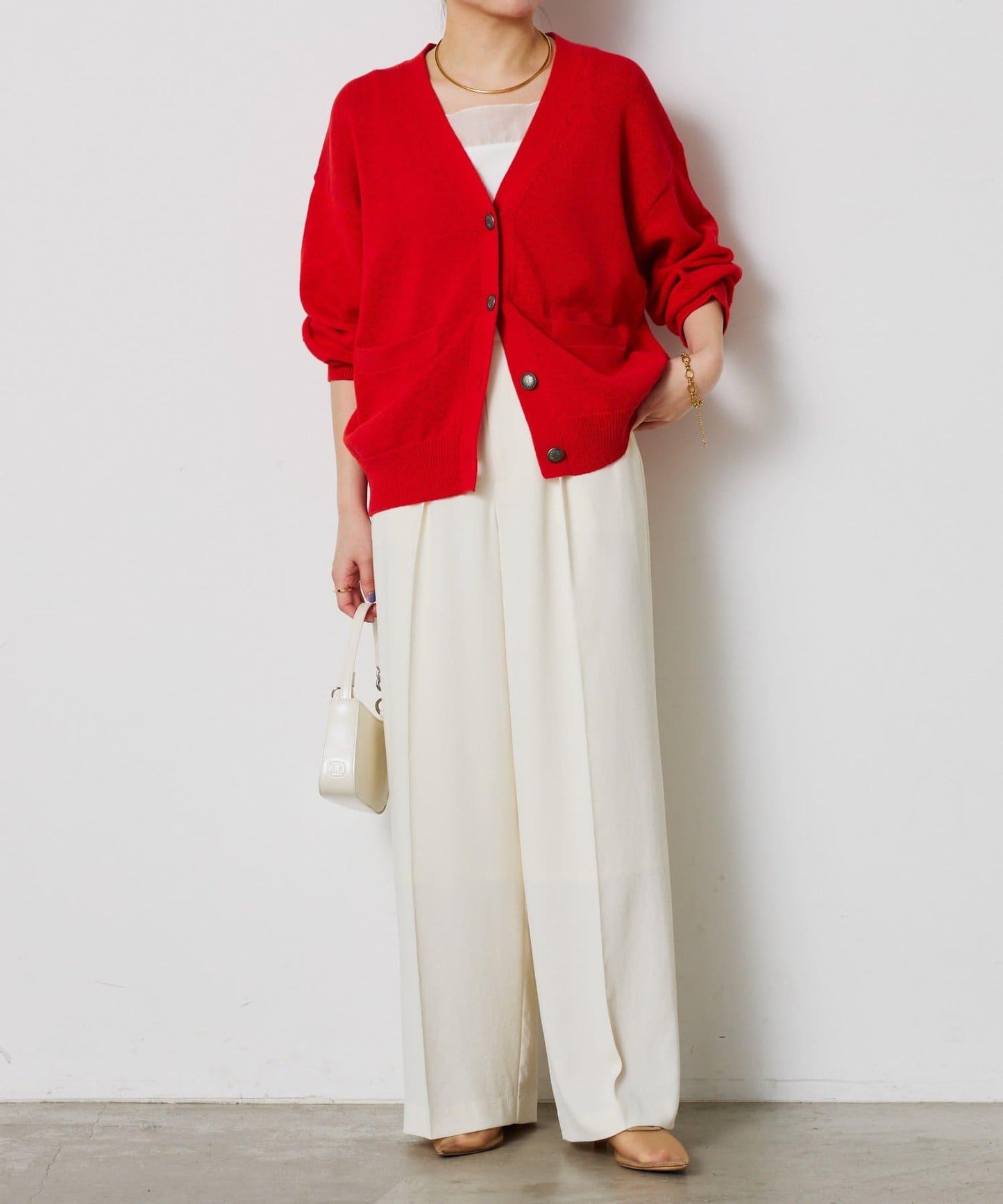 【高機能/とろみパンツ/マイナス3kg/5サイズ展開】ジャージワイドパンツ