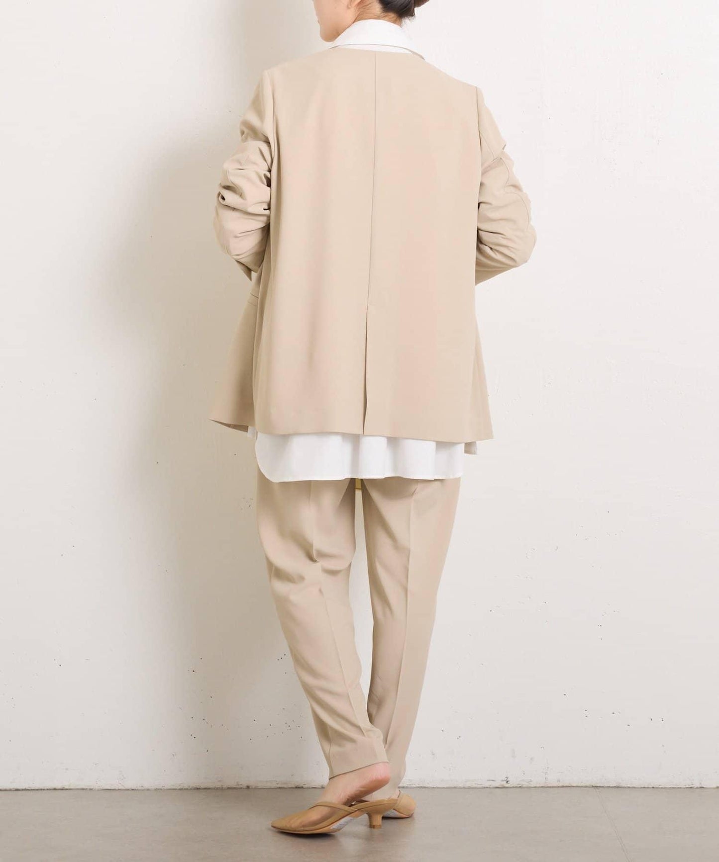 【減重3kg褲/復刻版】針織修身錐形褲/禮服