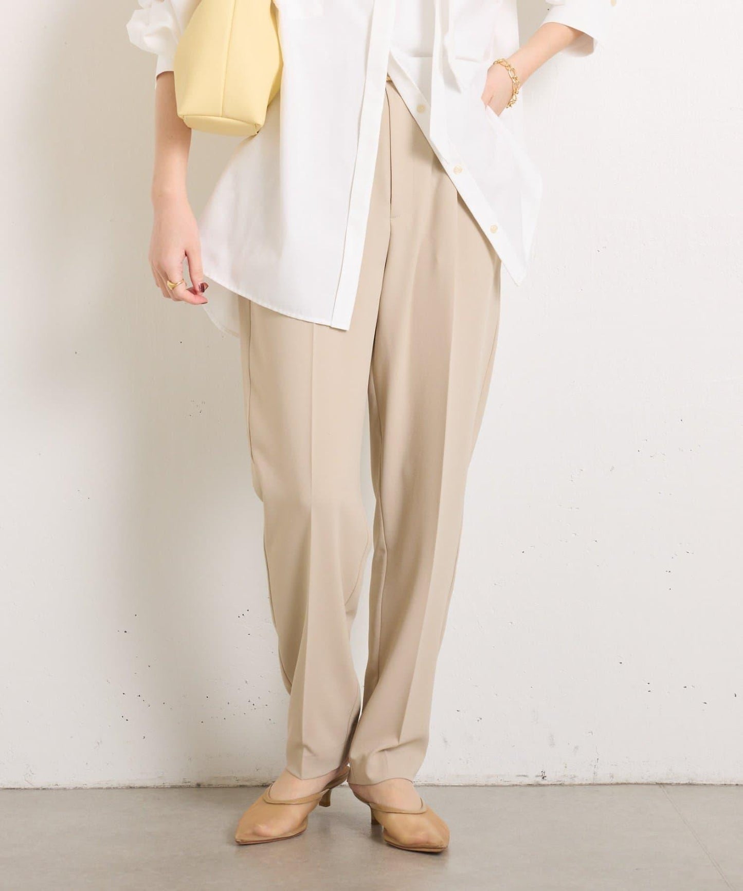 【減重3kg褲/復刻版】針織修身錐形褲/禮服