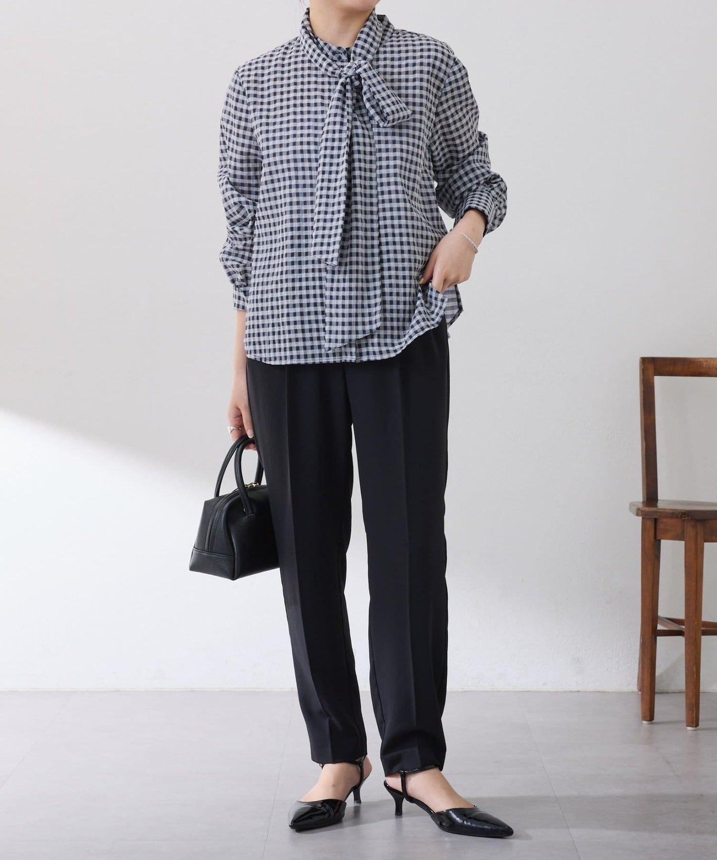 【減重3kg褲/復刻版】針織修身錐形褲/禮服