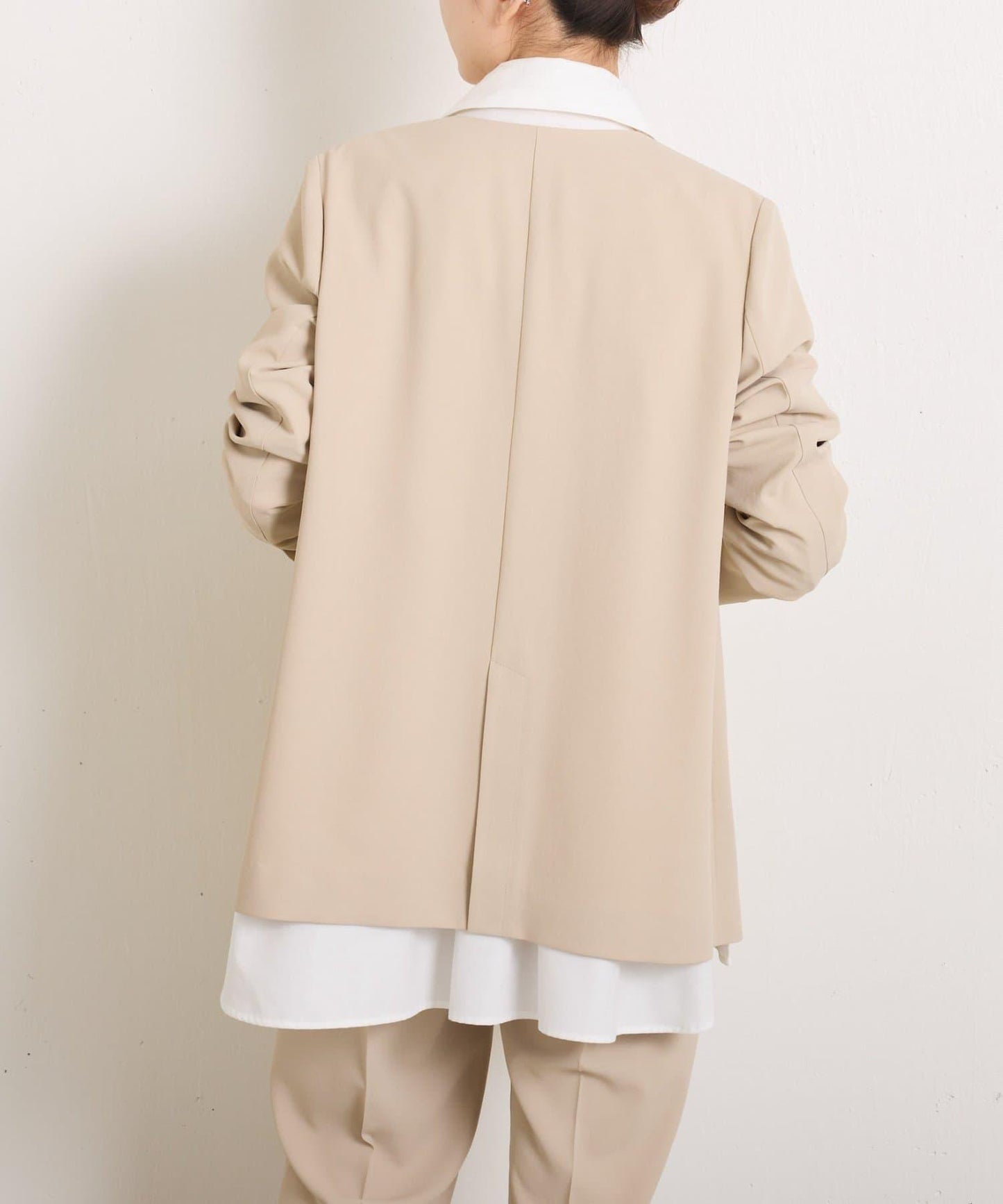 【新色上市/復刻】針織無領雙排扣夾克/禮服