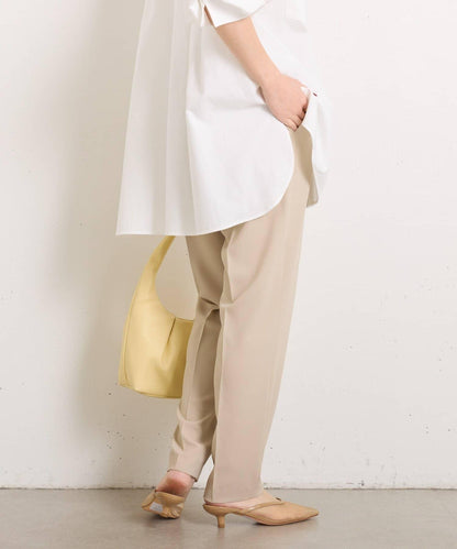 【減重3kg褲/復刻版】針織修身錐形褲/禮服