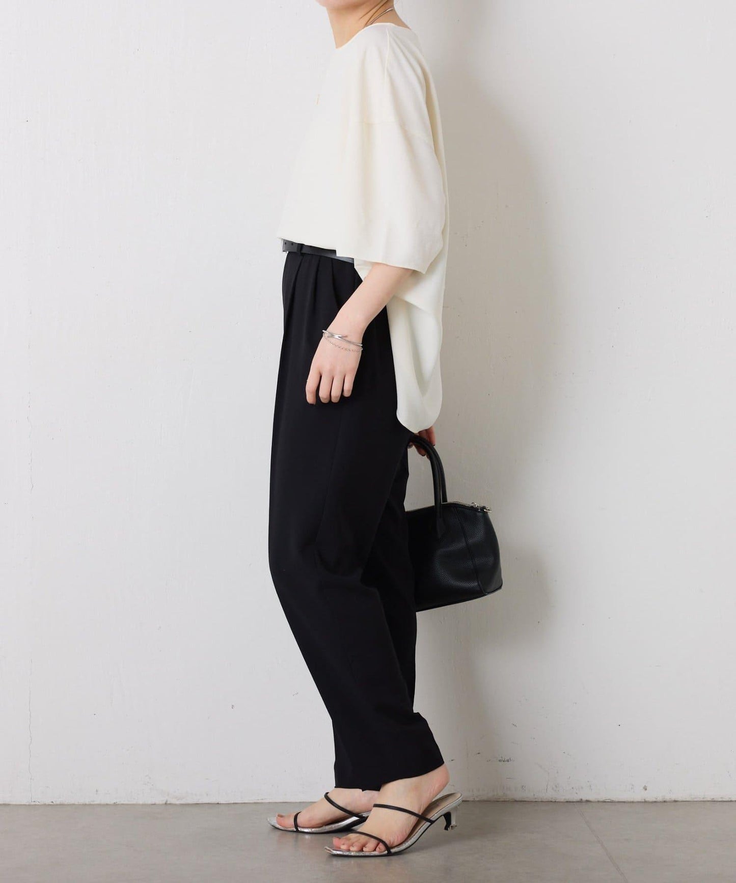 【減重3kg褲/復刻版】針織修身錐形褲/禮服