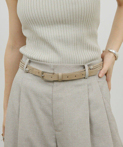 點綴裝飾釦皮帶